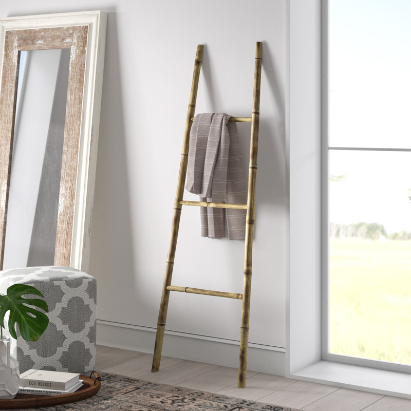 Mistana Bamboo Bath Towel 5 ft Blanket Ladder & Reviews Wayfair